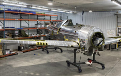 March/April P-47 Thunderbolt Restoration Update from Aircorps Aviation