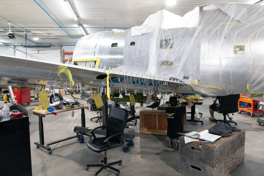 June/July P-47D Thunderbolt Restoration Update from Aircorps Aviation!