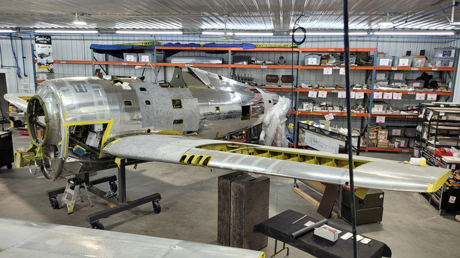 July/August P-47D Thunderbolt Restoration Update from Aircorps Aviation!