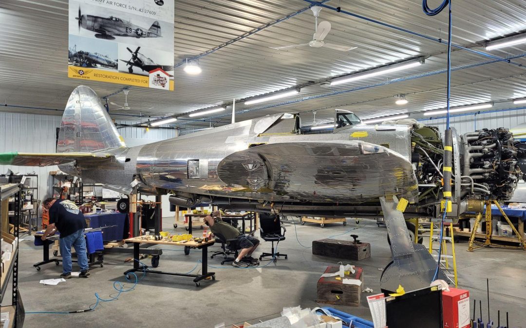 July/August P-47D Thunderbolt Restoration Update From Aircorps Aviation!